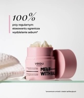 Emulsifying sebum-regulating cleansing butter for removing makeup and SPF for blemish-prone skin MELT WITH BALANCE