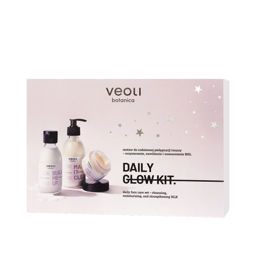 Zestaw do codziennej pielęgnacji twarzy – oczyszczenie, nawilżenie i wzmocnienie BHL DAILY GLOW KIT