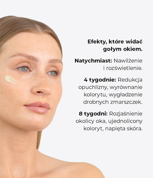 Energetyzująco-rozświetlające serum pod oczy i na powieki z ultrastabilnymi formami witaminy C 4%, kwasem kawowym 1% i hesperydyną EYELUMINATE HERO