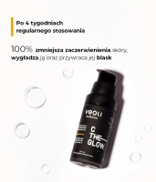 Rozjaśniająco-wyciszające serum wodno-żelowe z glukozydem askorbylu 10% i trokserutyną 1% C THE GLOW