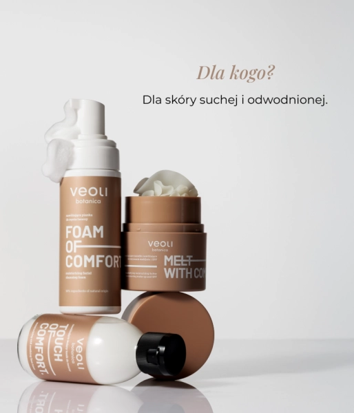 Moisturizing facial cleansing foam FOAM OF COMFORT