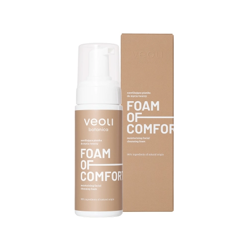 Moisturizing facial cleansing foam FOAM OF COMFORT