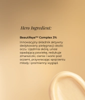 Brightening, lifting and repairing eye and eyelid serum with caffeine, peptides, hyaluronic acid and Beautifeye™ complex 20 SECONDS MAGIC EYE TREATMENT GOLD