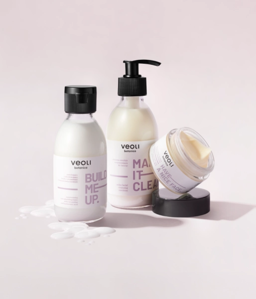 Daily face care set – cleansing, moisturizing, and strengthening HLB DAILY GLOW KIT