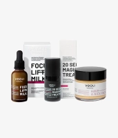 Morning Lifting and Hydrating Skincare Routine for the Face and Eye Area