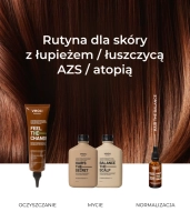 Cleansing and exfoliating peeling for oily scalp with 4% AHA/BHA acid complex, 0.5% Defenscalp™, and rosemary extract FEEL THE CHANGE