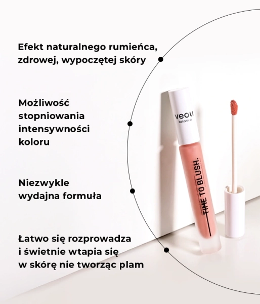 Creamy blush with vitamin C and plant collagen TIME TO BLUSH