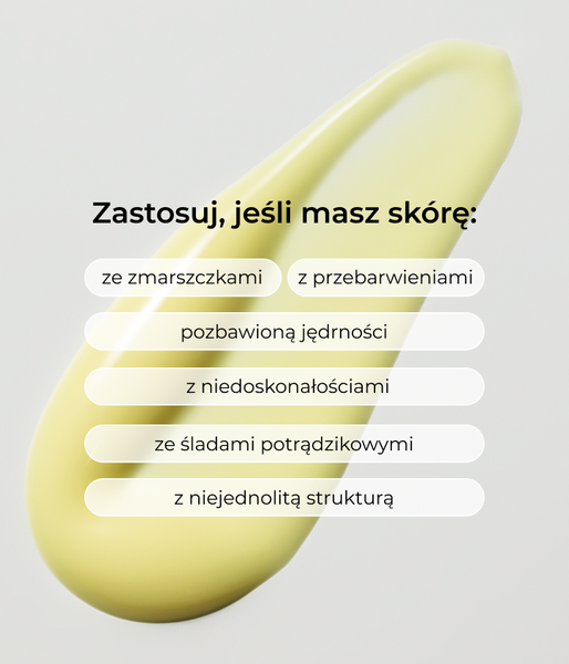 Ujędrniająco-rozjaśniające serum do twarzy i szyi z retinalem 0,06%, niacynamidem 2%, skwalanem 2% i cynkiem PCA 0,2% ESSENCE OF RETINAL