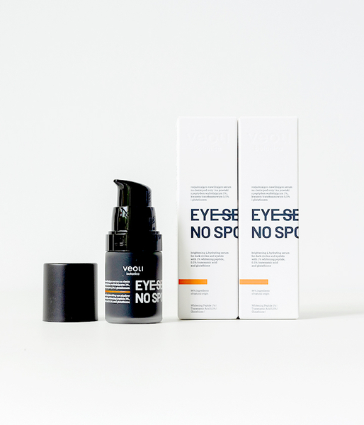 Brightening & Hydrating Serum for Dark Circles and Eyelids with 1% Whitening Peptide, 0.5% Tranexamic Acid, and Glutathione EYE SEE NO SPOTS