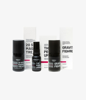Exfoliating and moisturising set for lifting and brightening the eye area
