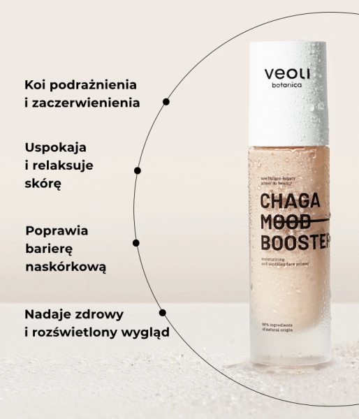 Moisturising and soothing face primer CHAGA MOOD BOOSTER