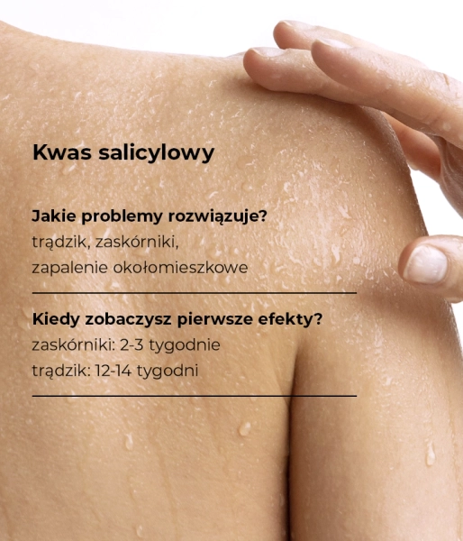 Oczyszczająco-złuszczający żel do mycia ciała z 2% BioGenic Sallic-210 kapsułkowanym kwasem salicylowym i sokiem z aloesu SALIC HERO BODY