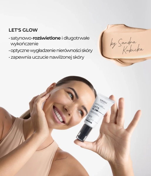 Rozświetlająco-nawilżający krem BB do skóry suchej i normalnej 1.5 N Ivory LET'S GLOW