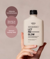 Smoothing and moisturizing humectant conditioner for scalp and hair with 0.5% Fucocert™, panthenol, and a hyaluronic acid complex LET ME GLOW