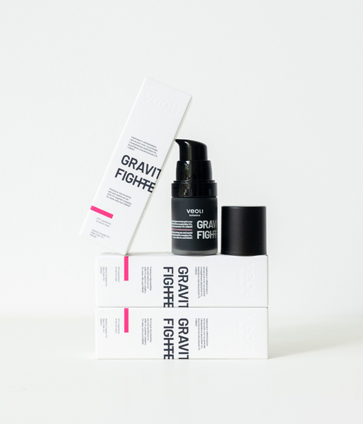 Napinająco-odmładzające serum pod oczy i na powieki z kompleksem peptydów 5%, komórkami macierzystymi 3% GRAVITY FIGHTER