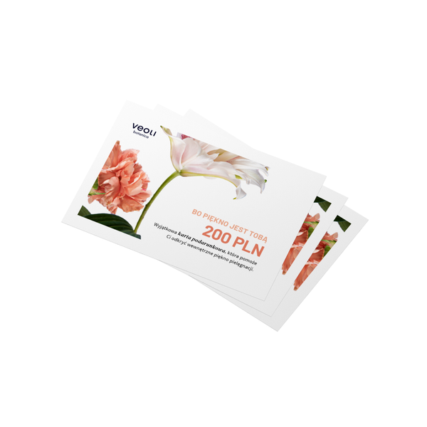 Gift Card 200 PLN Veoli Botanica