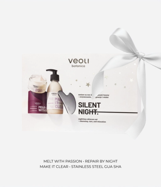 Nighttime skincare set – cleansing, care, and relaxation SILENT NIGHT