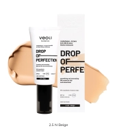 Smoothing and concealing BB cream for oily and combination skin 2.5 N Beige DROP OF PERFECTION