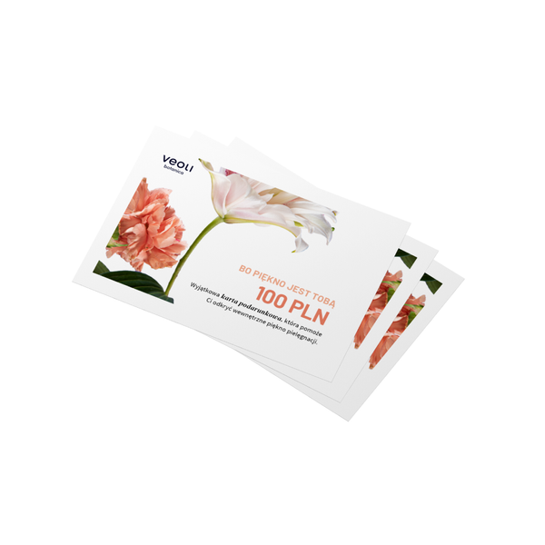 Gift Card 100 PLN Veoli Botanica