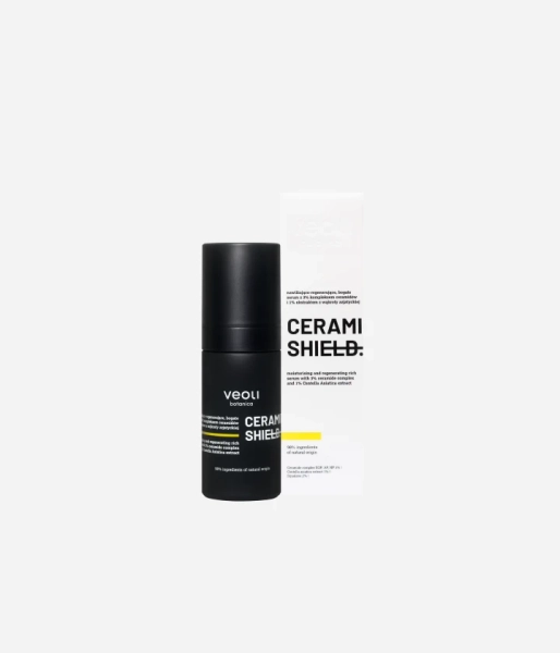 Nawilżająco-regenerujące, bogate serum z 3% kompleksem ceramidów i 1% ekstraktem z wąkroty azjatyckiej CERAMIDE SHIELD