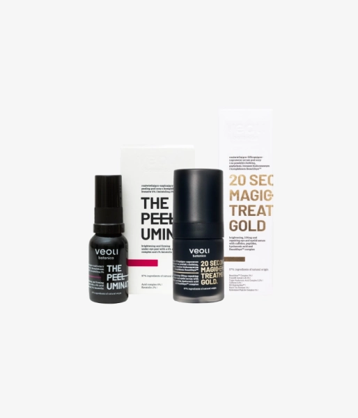 Luxury care set for the delicate skin around the eyes