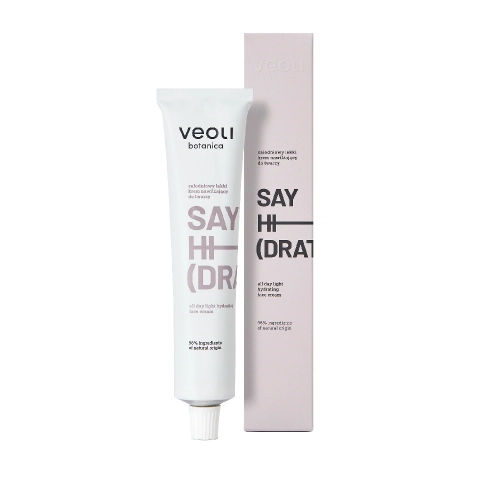 All day light hydrating face cream SAY HI(DRATION)