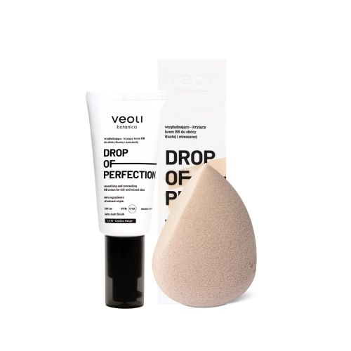 Make up set for a satin-matte finish