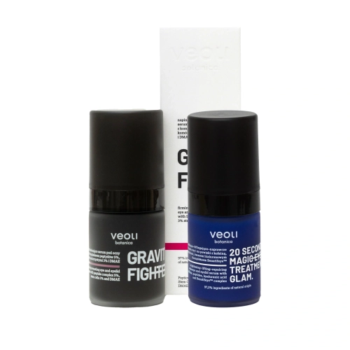 Zestaw ujędrniająco-liftingujący, który przywraca blask i energię spojrzeniu