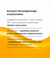 Emulgujący olejek do zmywania makijażu i SPF SQUEEZE AN ORANGE