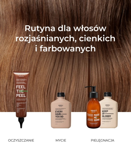 Strengthening and nourishing shampoo that improves scalp condition with 0.5% Chromazone™, amino acids, and melatonin EVERY HAIR YOU GO