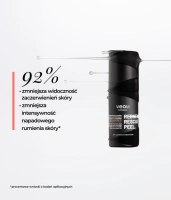 Kojąco-wygładzający peeling na naczynka z ultradelikatnym kompleksem kwasowym 9% i ekstraktem z liści wąkroty azjatyckiej 1% REDNESS RESCUE PEEL