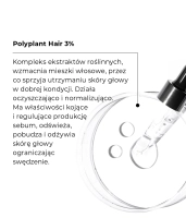 Normalizująco-łagodząca wcierka wodna do skalpu z 3% Polyplant Hair i 3% ProRenew Complex CLR™ HAIR THE BALANCE 