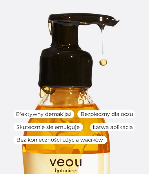 Emulsifying makeup and spf removing oil SQUEEZE AN ORANGE