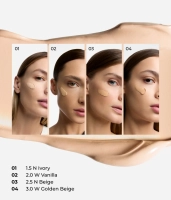 Rozświetlająco-nawilżający krem BB do skóry suchej i normalnej 3.0 W Golden Beige LET'S GLOW