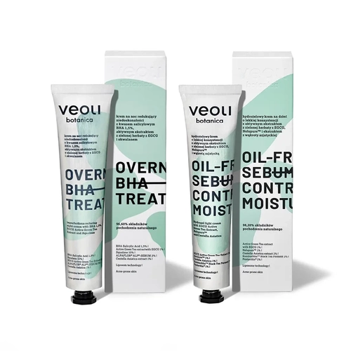 Zestaw przeciw niedoskonałościom OIL-FREE SEBUM CONTROL MOISTURIZER