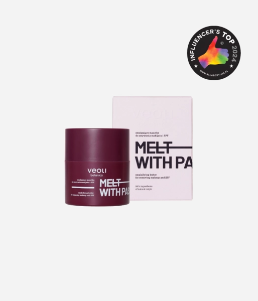 Emulsifying butter for removing makeup and SPF MELT WITH PASSION