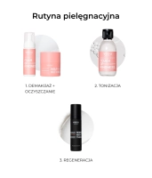 Kojąco-rozświetlająca maska nocna na naczynka z azeloglicyną 2% i ekstraktem ze śliwki kakadu 1% REDNESS NIGHT THERAPY
