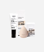 Make up set for a radiant finish