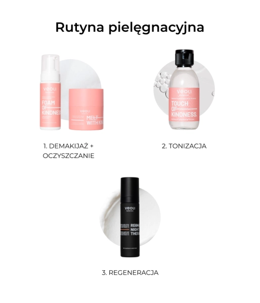 Kojąco-rozświetlająca maska nocna na naczynka z azeloglicyną 2% i ekstraktem ze śliwki kakadu 1% REDNESS NIGHT THERAPY