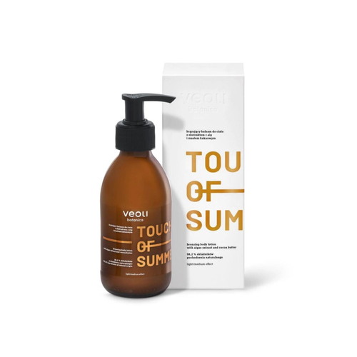 Bronzing Lotion with algae extract and cocoa butter TOUCH OF SUMMER