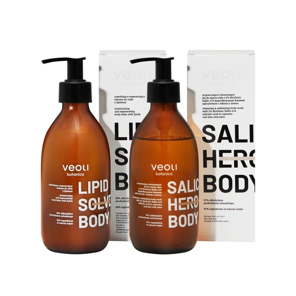 Body Care Set - Active Imperfection Reduction and Moisturization