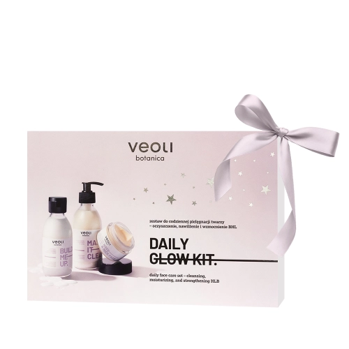Zestaw do codziennej pielęgnacji twarzy – oczyszczenie, nawilżenie i wzmocnienie BHL DAILY GLOW KIT