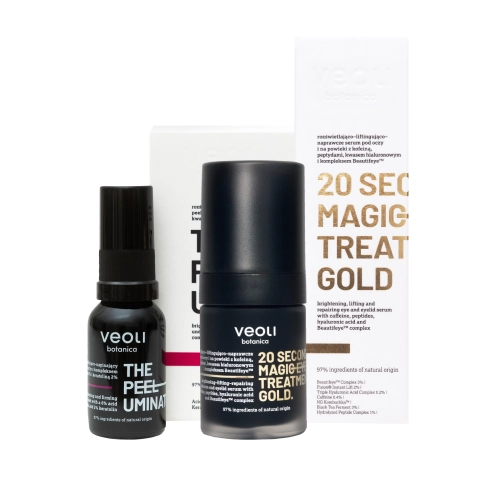 Luxury care set for the delicate skin around the eyes