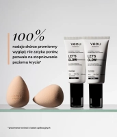 Illuminating and hydrating BB cream for dry and normal skin 2.0 W Vanilla LET’S GLOW