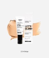 Illuminating and hydrating BB cream for dry and normal skin 2.5 N Beige LET’S GLOW