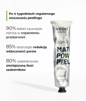  Peeling enzymatyczny z kompleksem kwasów AHA Phytocomplex 10%, PHA 10%, BHA - MATCHA POWER PEEL