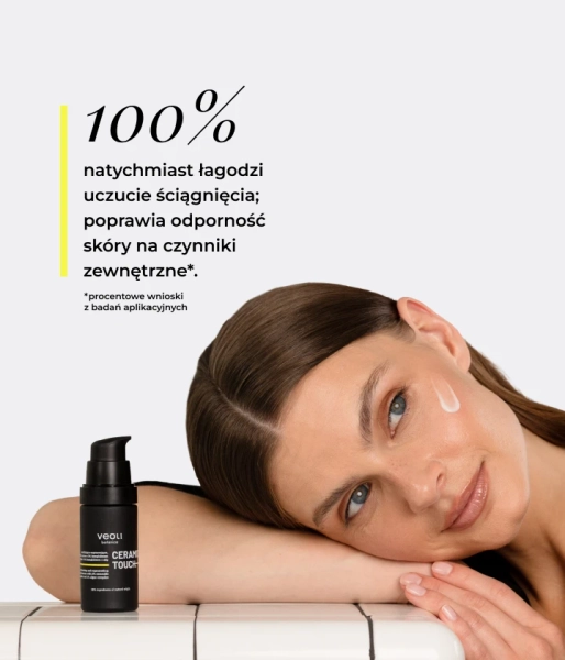Nawilżająco-regenerujące, lekkie serum z 2% kompleksem ceramidów i 1% kompleksem z alg CERAMIDE TOUCH