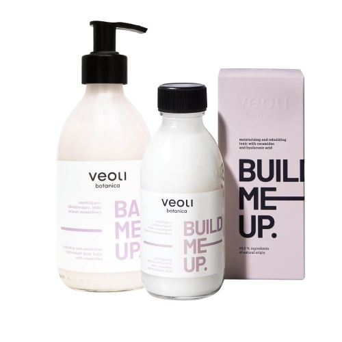 A complete face and body care set – strengthens, moisturizes, and restores comfort to the skin from head to toe