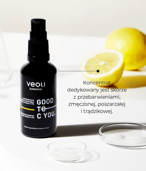 Antioxidant brightening concentrate with ultra-stable vitamin C 15% GOOD TO C YOU