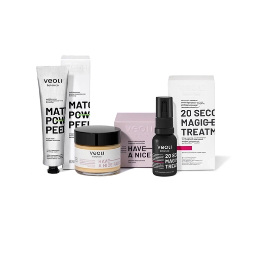 VeoliLovers kit 20 SECONDS + HAVE A NICE FACE + MATCHA POWER PEEL